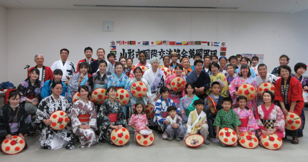 花笠まつりパレードに参加しました！