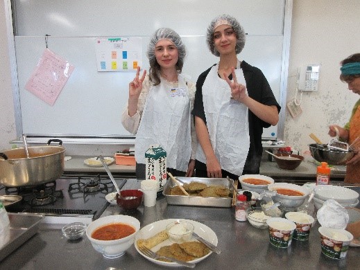 ウクライナ料理教室を開催しました