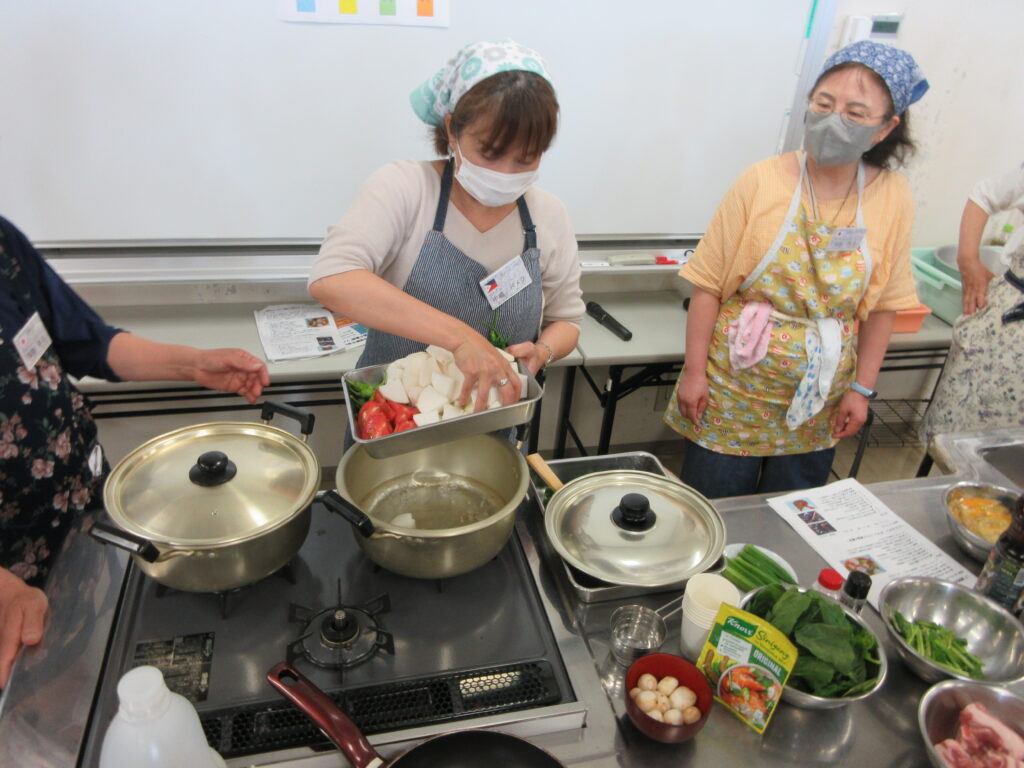 多文化紹介講座 外国料理教室【フィリピン編】を開催しました！