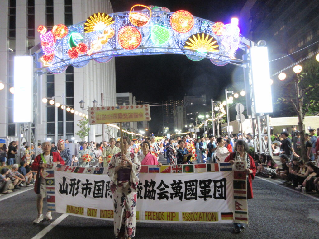 花笠まつりパレード2025に参加しました！